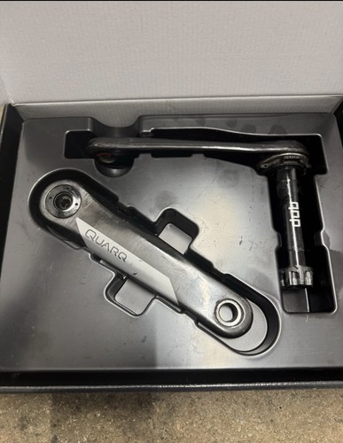Quarq 165mm carbon crank arms - carbon,
