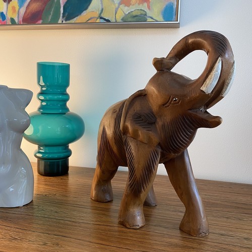 Large wooden carved - large,
