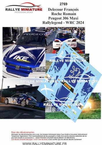 Decals ref 2769 peugeot - decals,