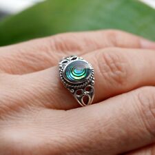 925 Sterling Silver Abalone