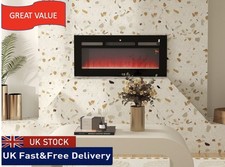 Electric Fireplace Recessed