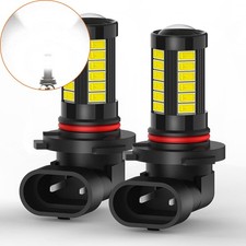 2× 9005 HB3 H10 LED Headlight