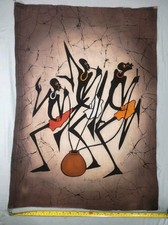 Batik Art , Wall Hanging , One of A kind , Signed , Handmade in Kenya , #19