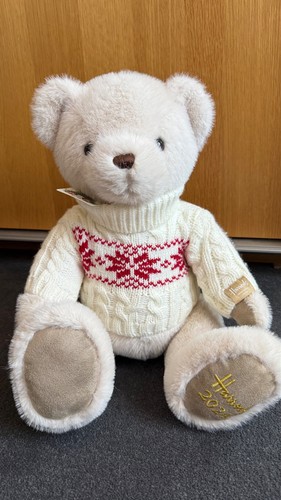Harrods christmas teddy bear - christmas,