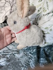 Vintage Steiff  Plush Rabbit 14cm Tall without ears Easter Gift