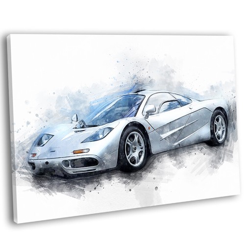 Mclaren canvas print framed - canvas,