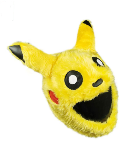 Yellow plush motorcycle cover - plush,
