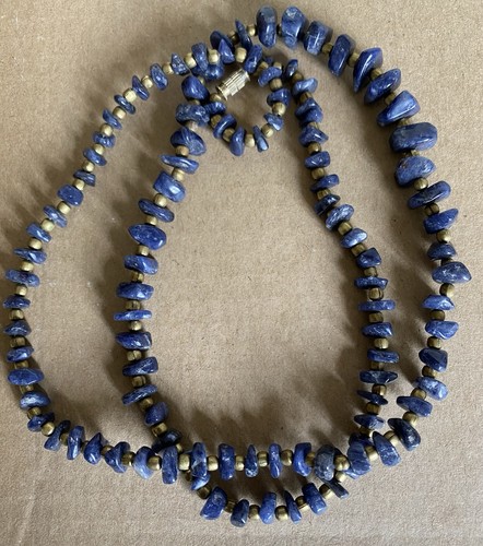 Lapis lazuli necklace - lapis,