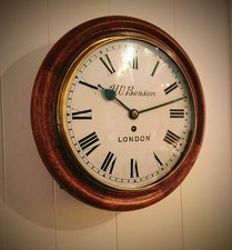 English 12" dial fusee wall