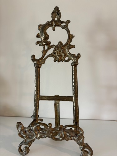 Vintage solid brass rococo - solid,