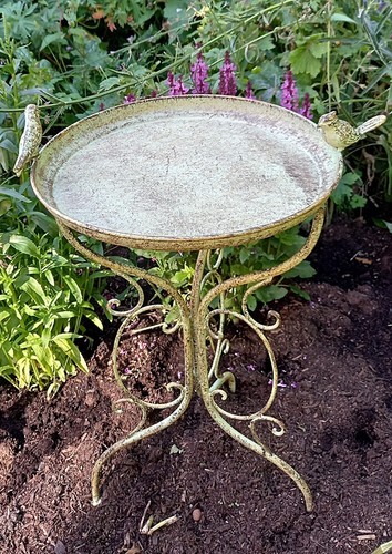 Decorative bird bath - decorative,