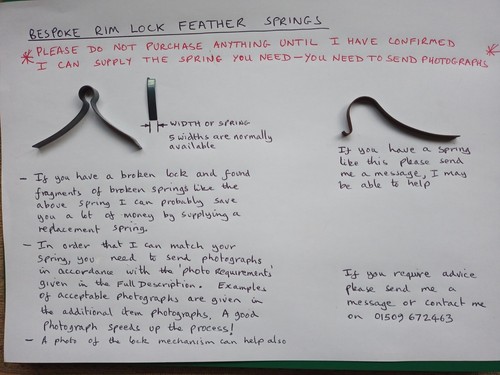 Replacement bespoke mortice