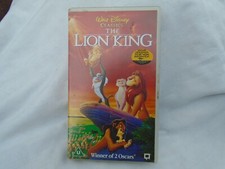 VHS Walt Disney Classic The Lion King Cert U