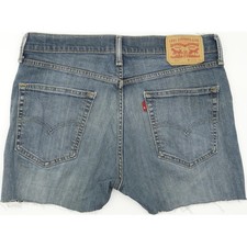 Levi's 514 Blue Hot Pants