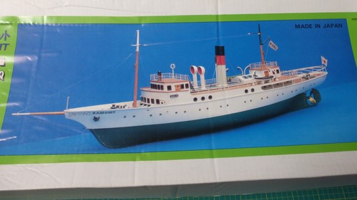 Scale deluxe steam yacht model - deluxe,