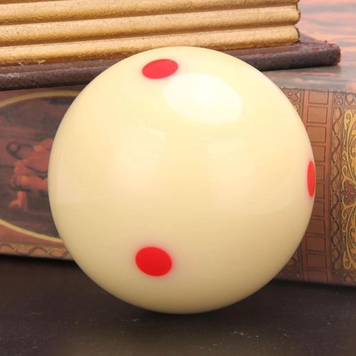Poolcue ball spotted white - ball,