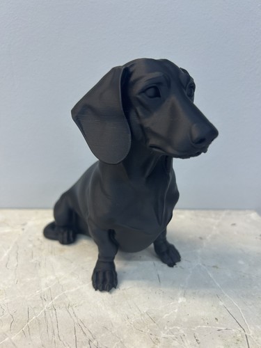 Dachshund dog ornament statue - dachshund,
