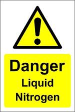  Liquid nitrogen Warning