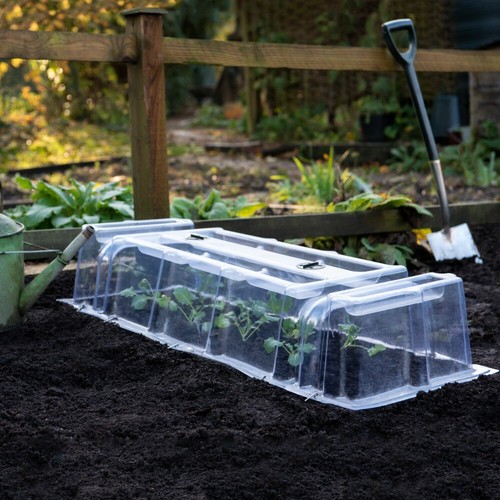 Mini greenhouse cloche plastic - greenhouse,