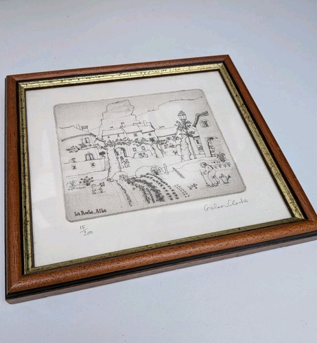 Graham clarke etching print - ,,