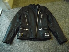 VINTAGE WOLF LEATHER MOTORBIKE