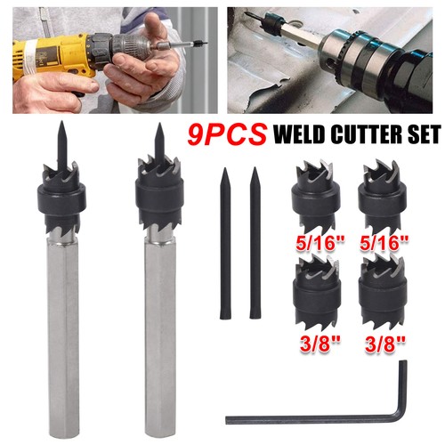 Weld cutter set - set, spot