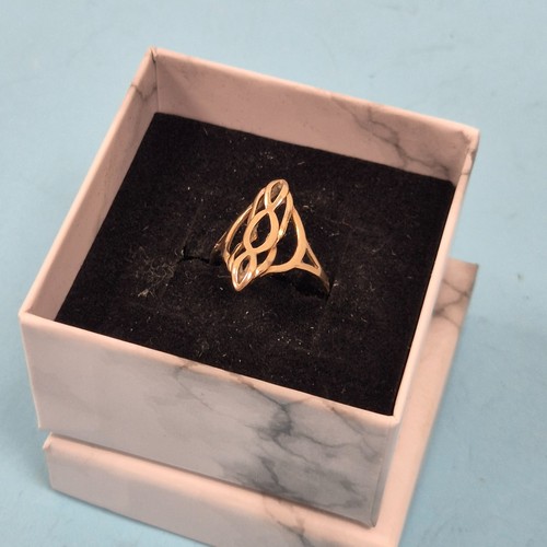 Vintage 9ct gold celtic knot - 9ct,