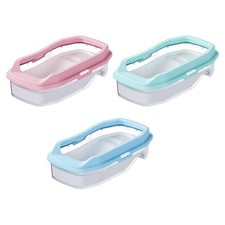 Turtle Tank Supplies with Handle Reptile Tank for Terrapin Tortoise Lizards