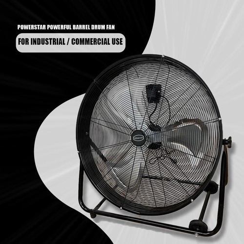 Powerful barrel drum fan - barrel,
