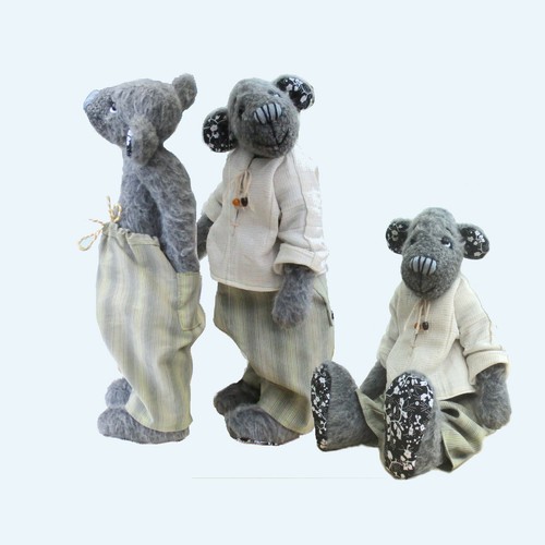 Bradley teddy bear - ,