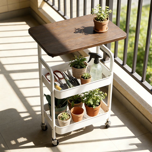 Storage trolley cart tier - cart,