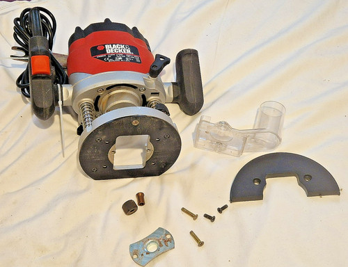 Black decker kw850e plunge - black,