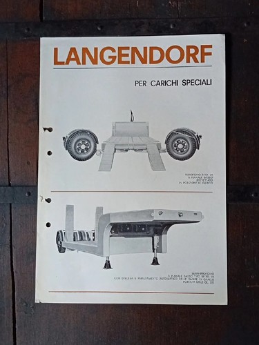 Original brochure langendorf - original,