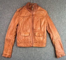 Superdry Leather Jacket Womens
