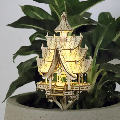Temple joy tiny treehouses - joy,