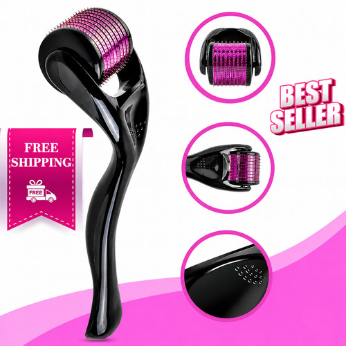 Derma skin roller 540 - derma, titanium