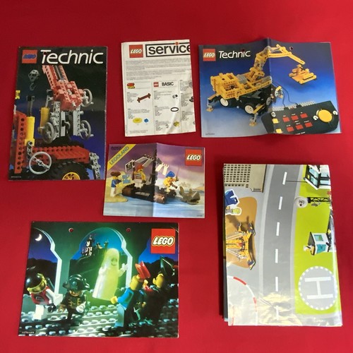 Lego instructions booklets - instructions,