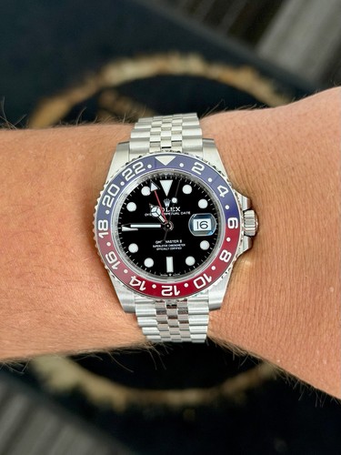 Rolex gmt master pepsi - ii, |