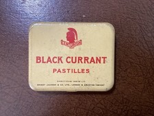 Centurion BLACKCURRANT PASTILLES tin good condition (empty)