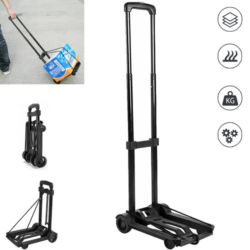 Portable folding trolley hand - portable,