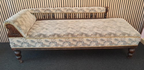 Antique chaise longue - antique,