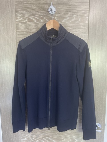 Belstaff kelby navy zip - navy,