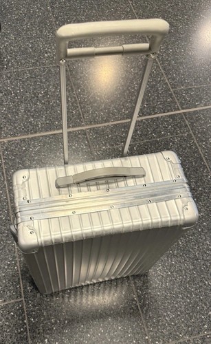 Rimowa aluminium suitcase - aluminium,