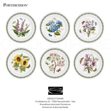 Portmeirion - Botanic Garden - Set 6 piatti piani Mix cm 27 - Rivenditore
