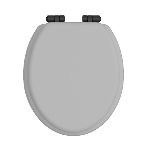 Heritage dove grey toilet seat - dove,