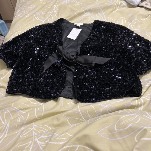 Sequinned bolero jacket - bolero,