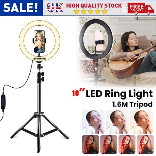 Inch led ring lights with - 10,
