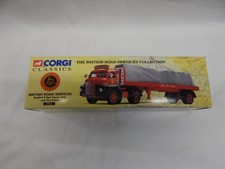 CORGI BEDFORD S TYPE TRACTOR UNIT & FLAT TRAILER BRS 19901 BNIB 1:50