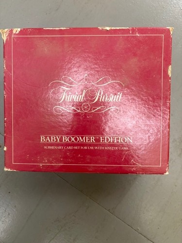 Trival pursuit baby boomer - pursuit,