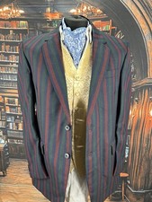 Men’s Boating Blazer – Size 42 – Striped – Pristine Condition